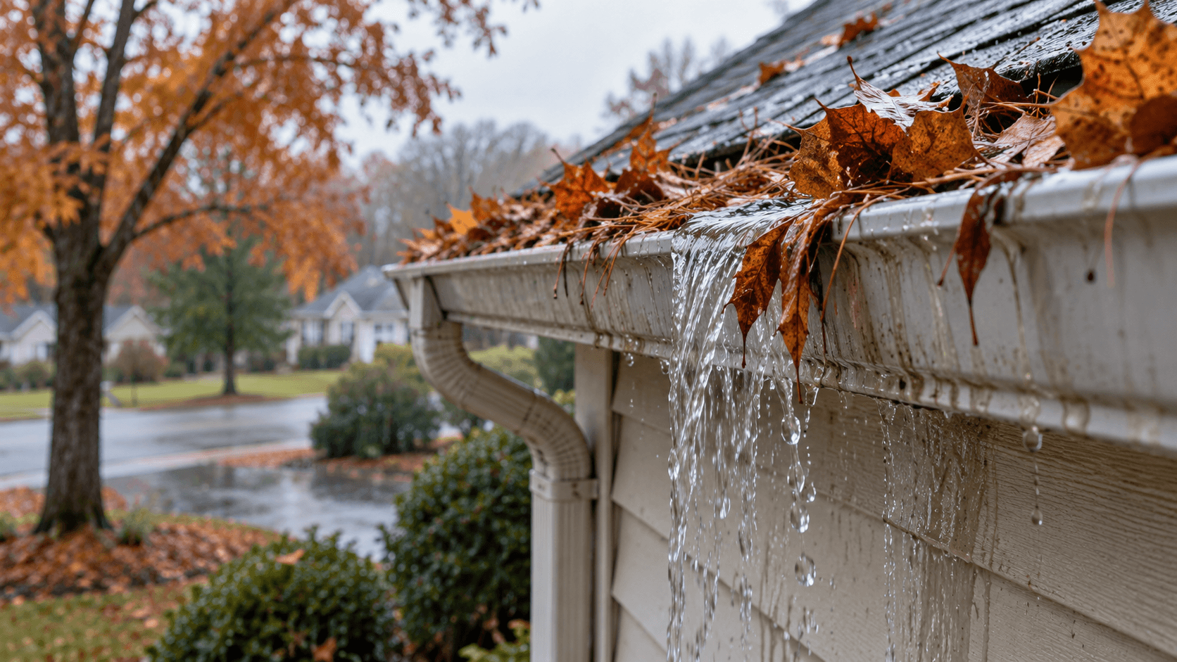 How Fall Gutter Maintenance Makes a Difference